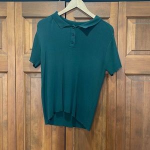 Dark green polo